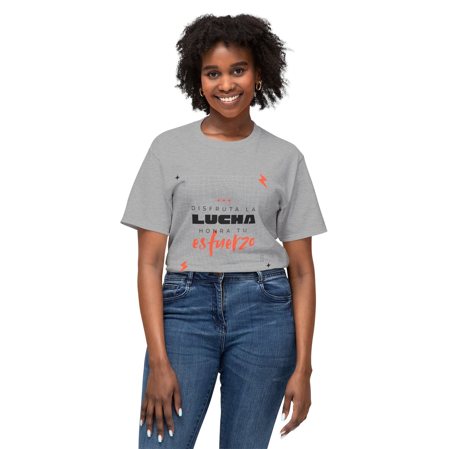 Disfruta la lucha - Unisex HD Cotton™ T-shirt, Motivational Apparel, Gift for Fitness Enthusiasts