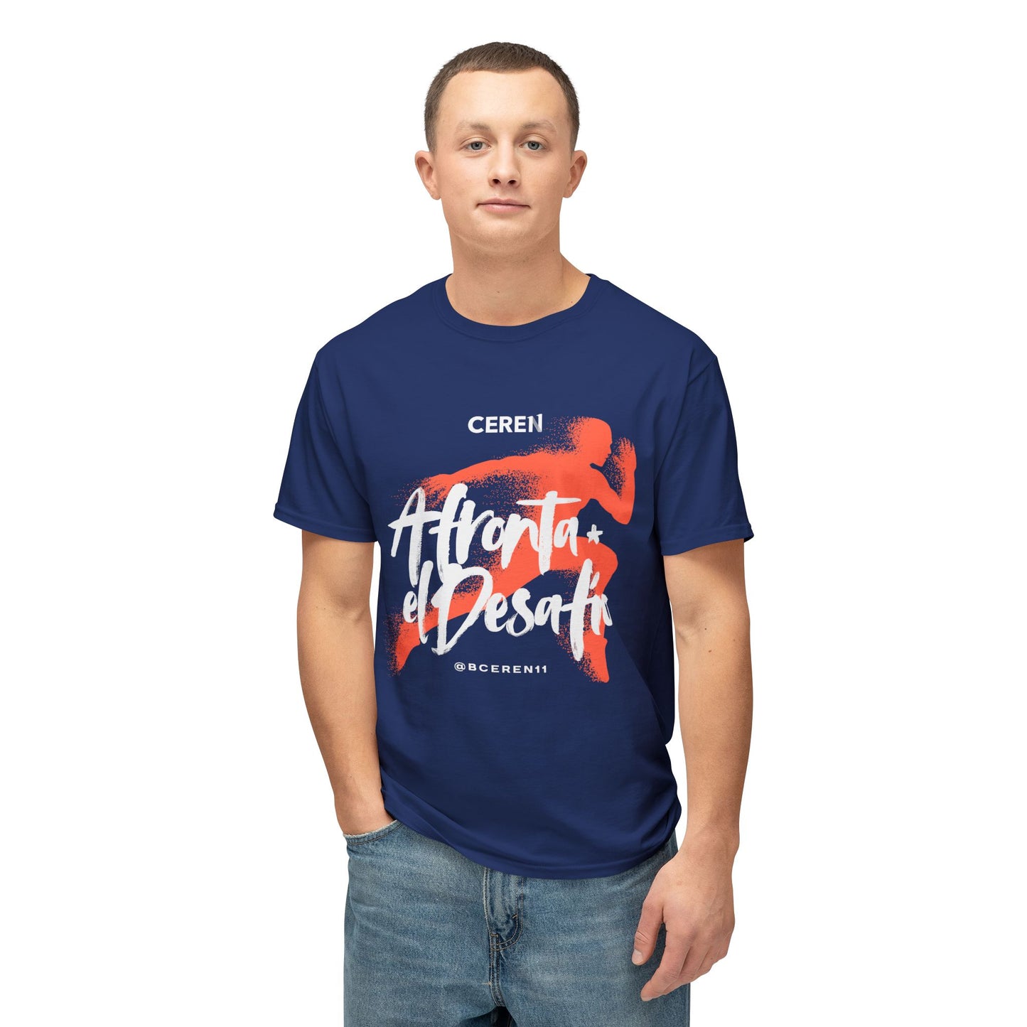 Afronta el desafío - CEREN11 - Unisex HD Cotton T-Shirt | Motivational Tee, Fitness Apparel, Gift for Athletes, Sportswear
