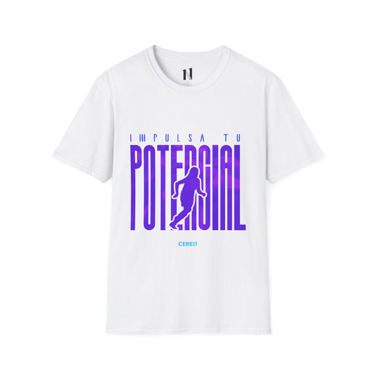 Impulsa tu potencial - T-Shirt, Unisex Softstyle Top, Motivational Tee