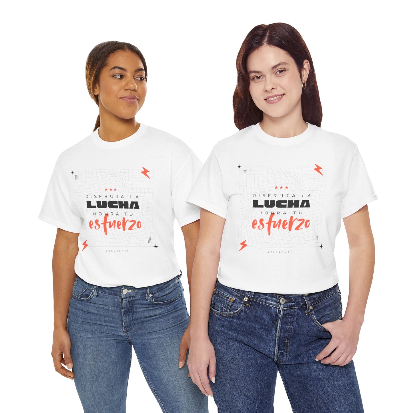 Disfruta la lucha - Motivational T-Shirt, Unisex Casual Wear, Gift for Fitness Enthusiasts