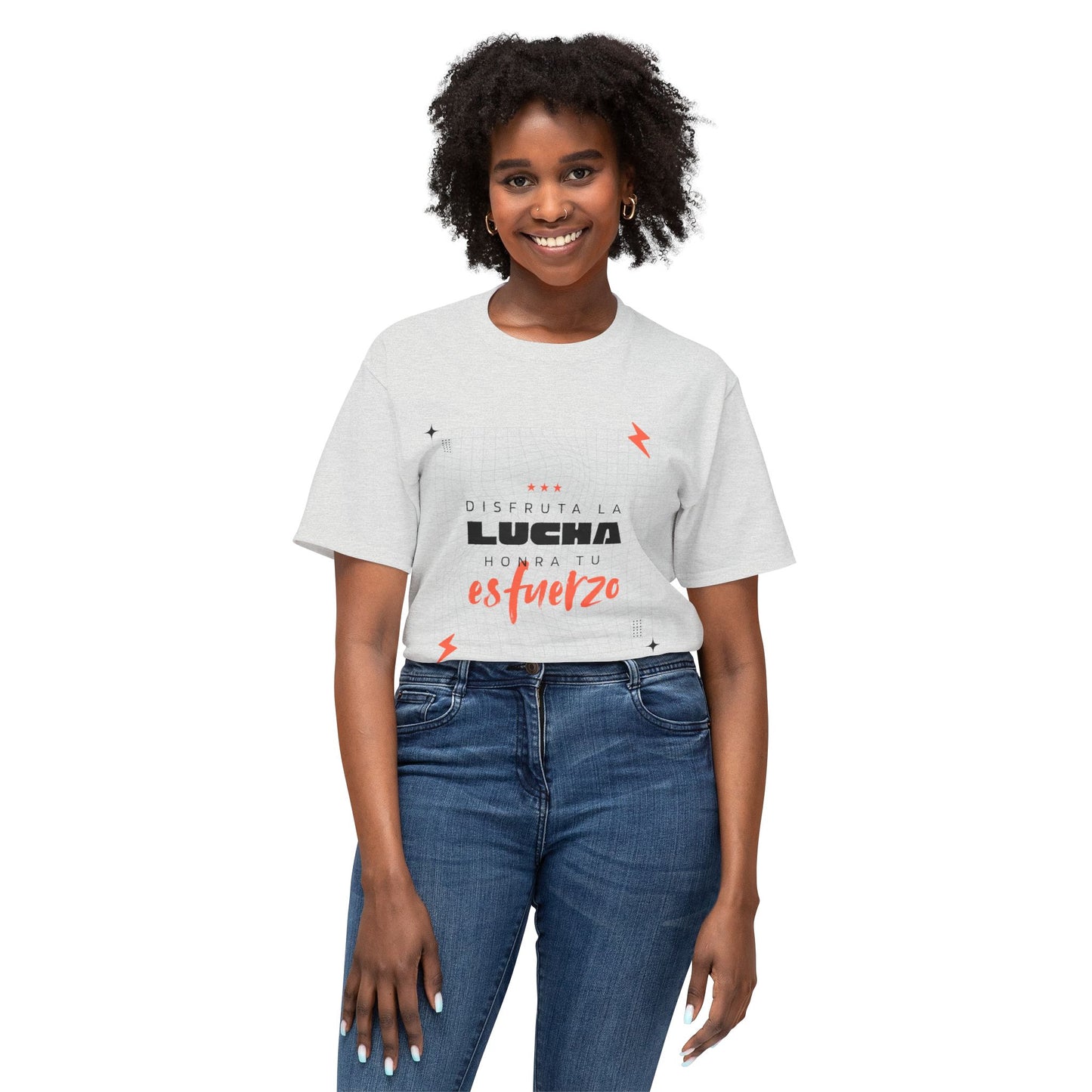 Disfruta la lucha - Unisex HD Cotton™ T-shirt, Motivational Apparel, Gift for Fitness Enthusiasts
