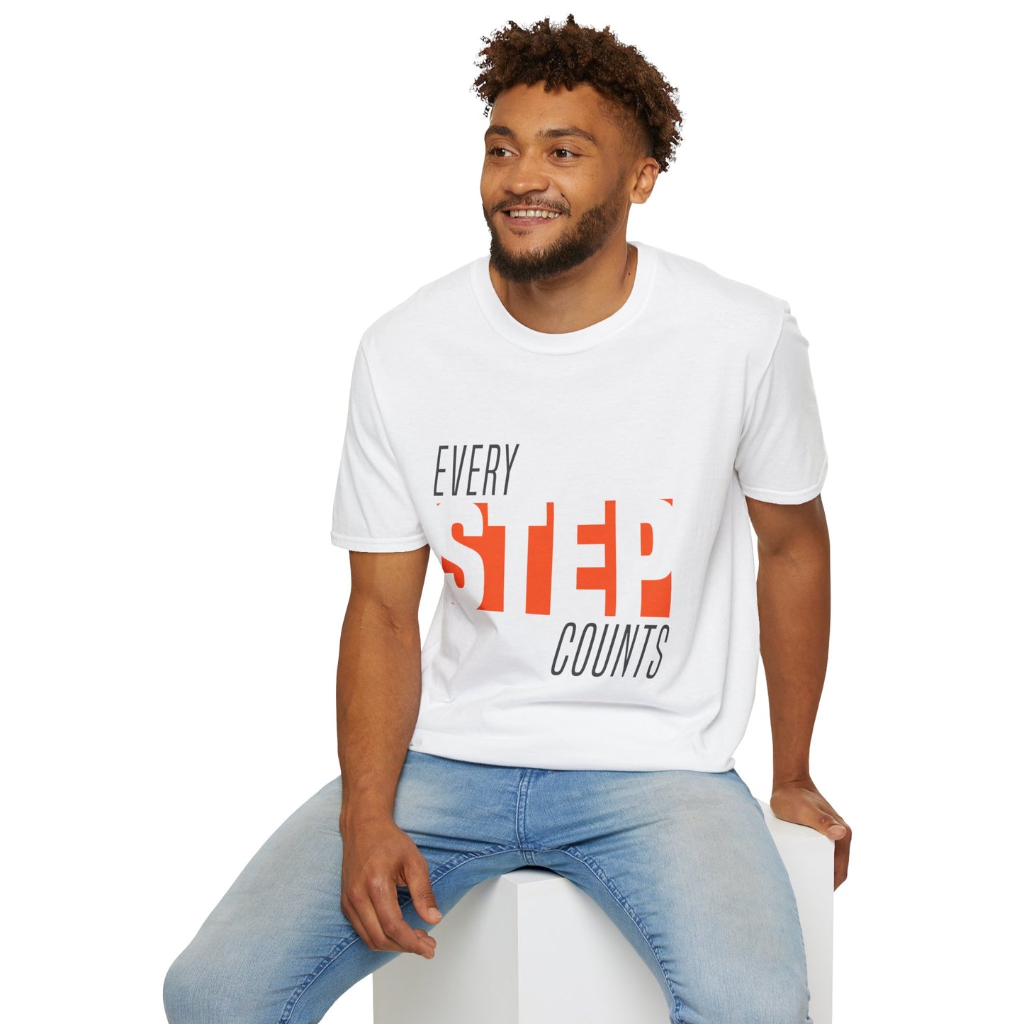 Every Step Counts, Motivational Gift, Fitness Gear, Unisex Apparel, Everyday Wear