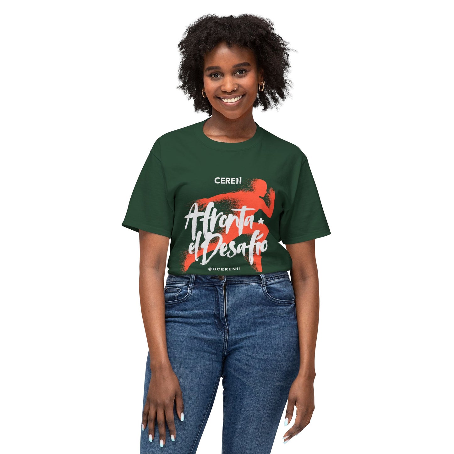 Afronta el desafío - CEREN11 - Unisex HD Cotton T-Shirt | Motivational Tee, Fitness Apparel, Gift for Athletes, Sportswear