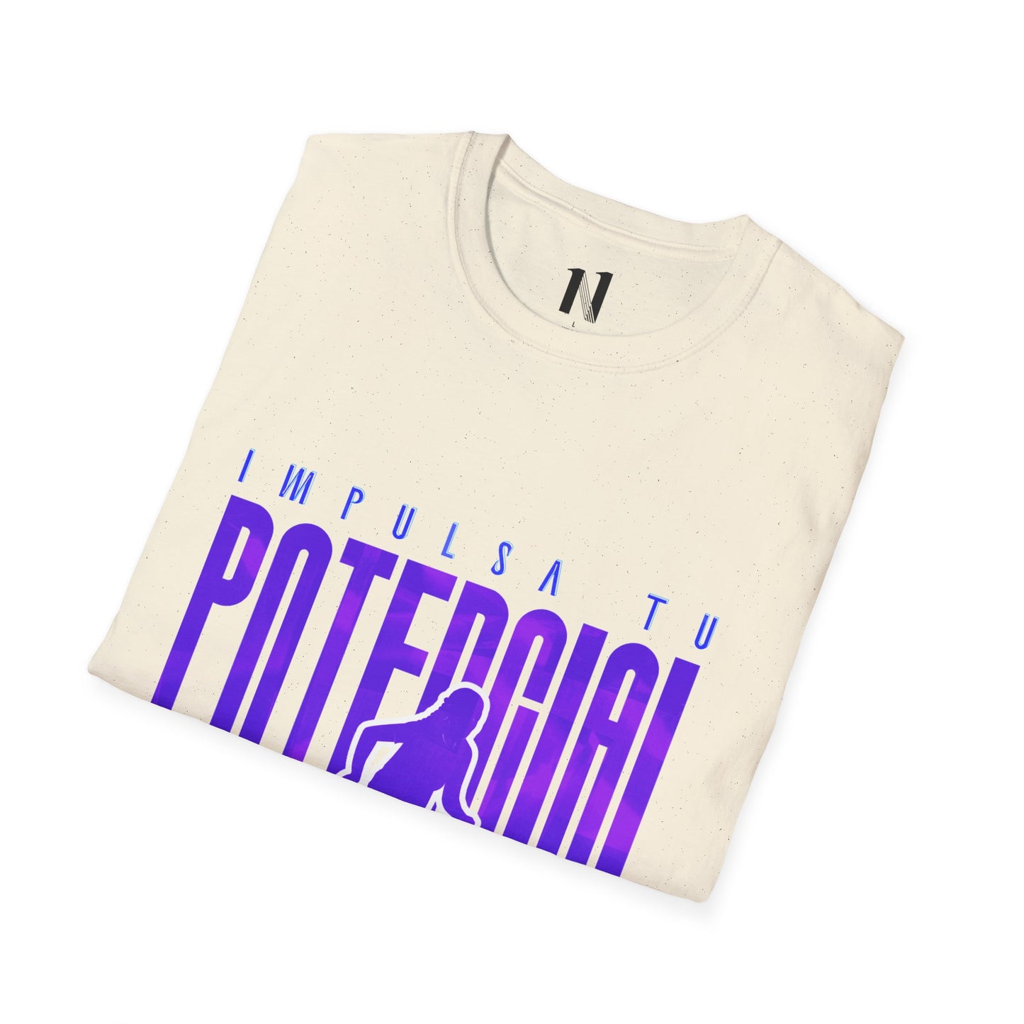 Impulsa tu potencial - T-Shirt, Unisex Softstyle Top, Motivational Tee