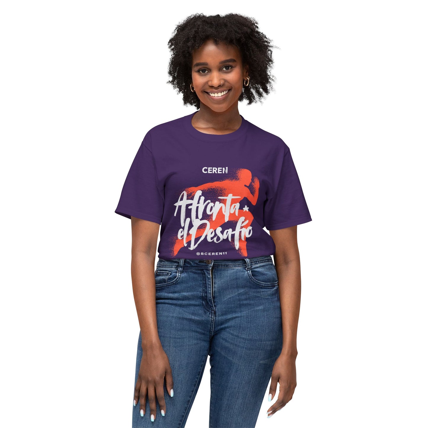 Afronta el desafío - CEREN11 - Unisex HD Cotton T-Shirt | Motivational Tee, Fitness Apparel, Gift for Athletes, Sportswear