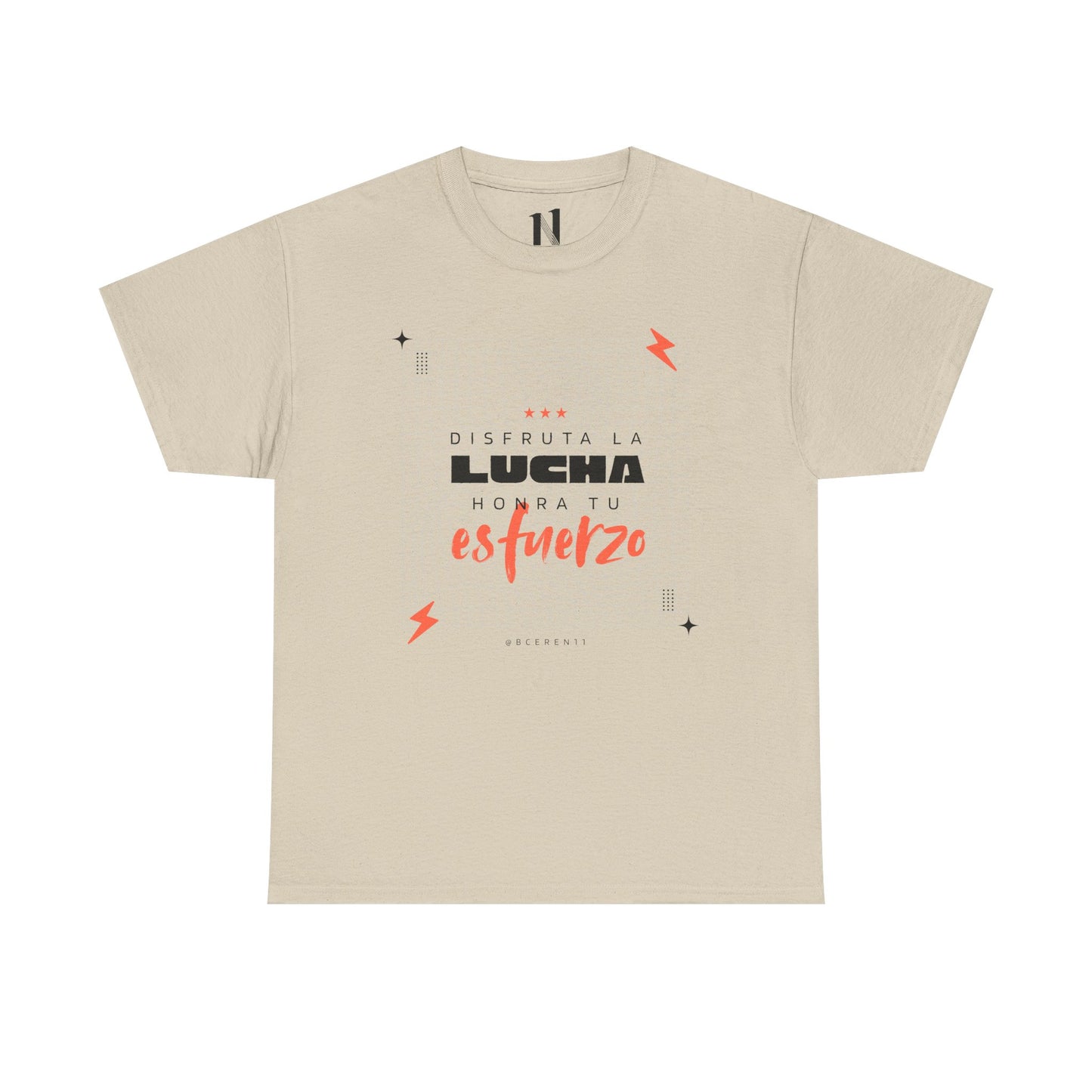 Disfruta la lucha - Motivational T-Shirt, Unisex Casual Wear, Gift for Fitness Enthusiasts
