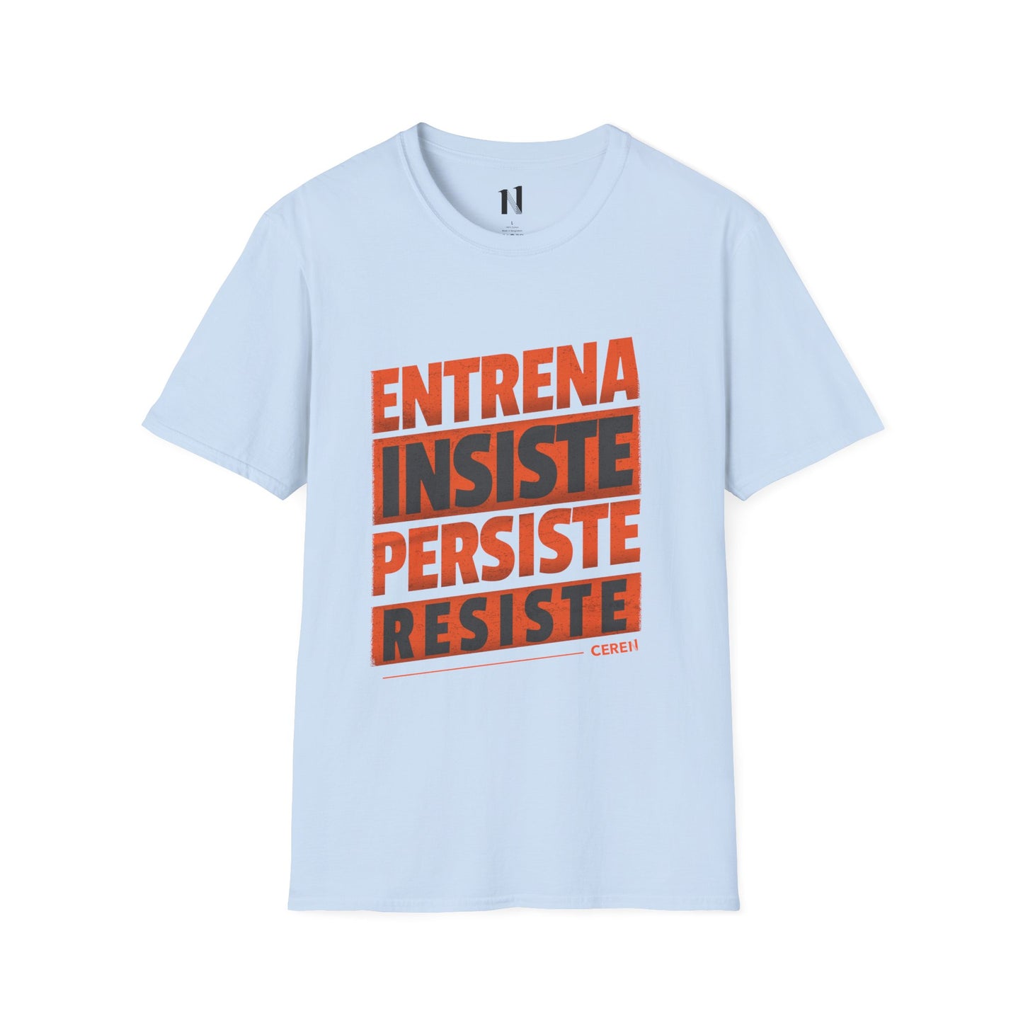 'Entrena - Resiste' - Inspirational Gift for Fitness Lovers, Gym Wear, Casual Style