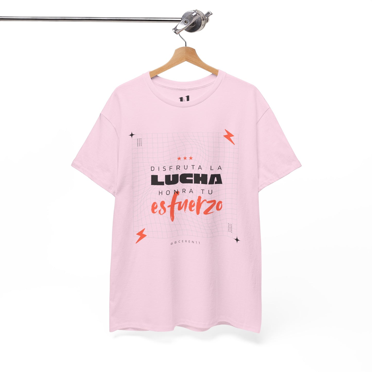 Disfruta la lucha - Motivational T-Shirt, Unisex Casual Wear, Gift for Fitness Enthusiasts