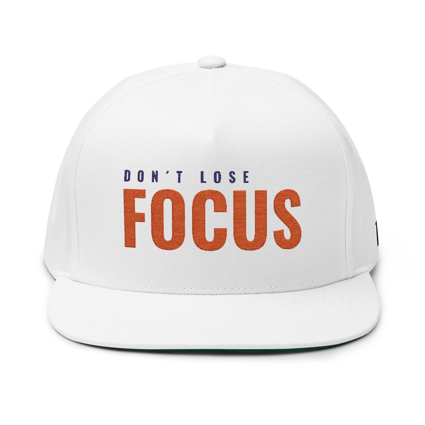 No pierdas enfoque - Gorra bordada -  Adjustable Cap, Gift for Students, Motivational Hat, Casual Accessories