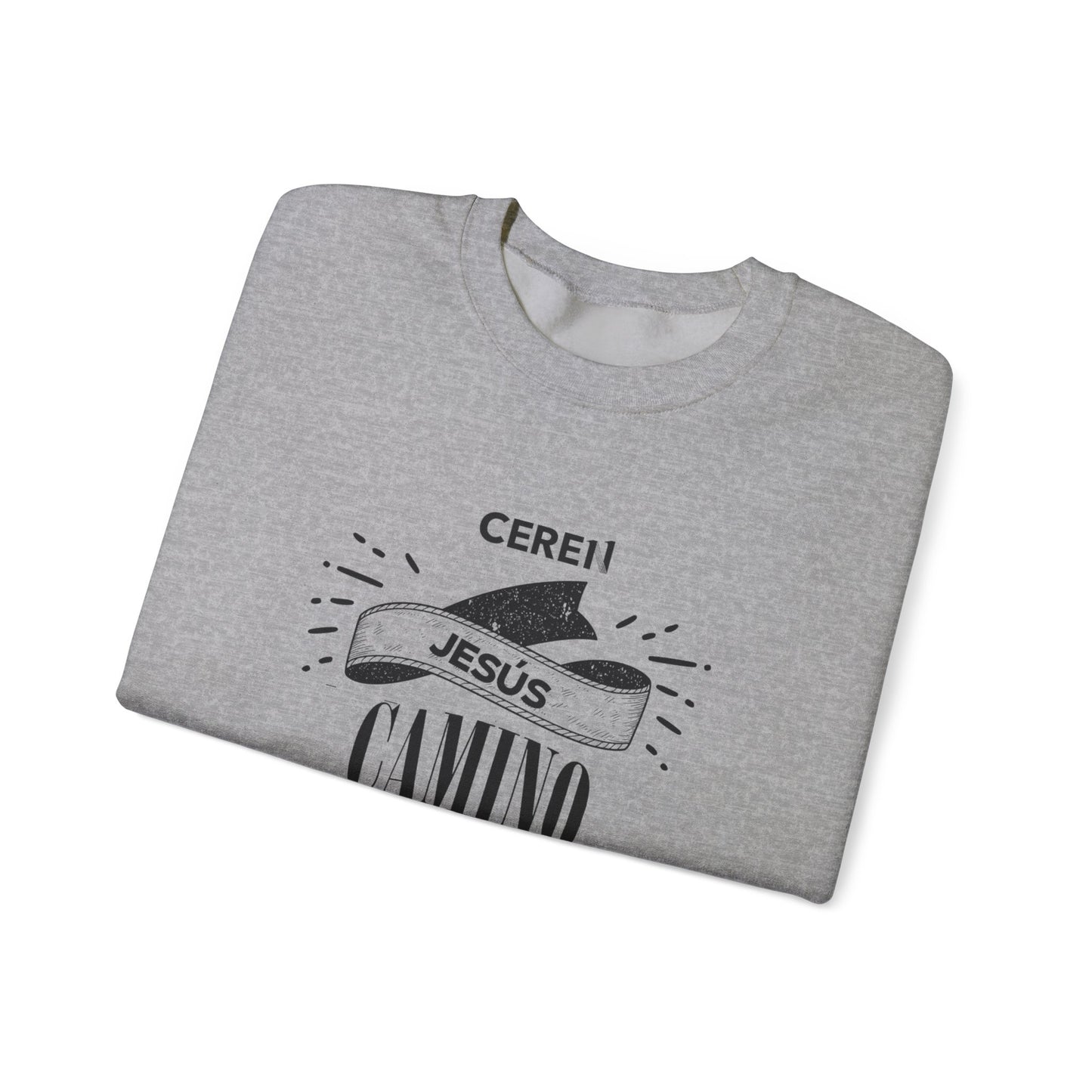 Jesús el Camino - Sweatshirt — Jesús: Cereni Faith Crewneck