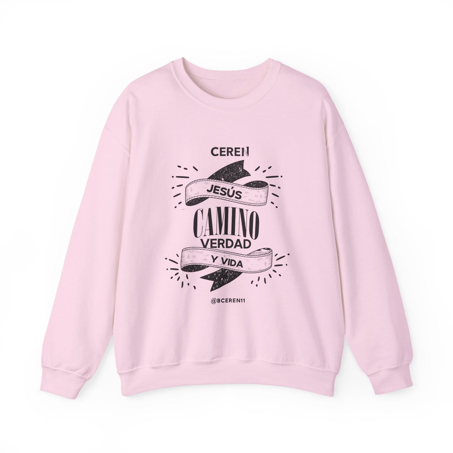 Jesús el Camino - Sweatshirt — Jesús: Cereni Faith Crewneck