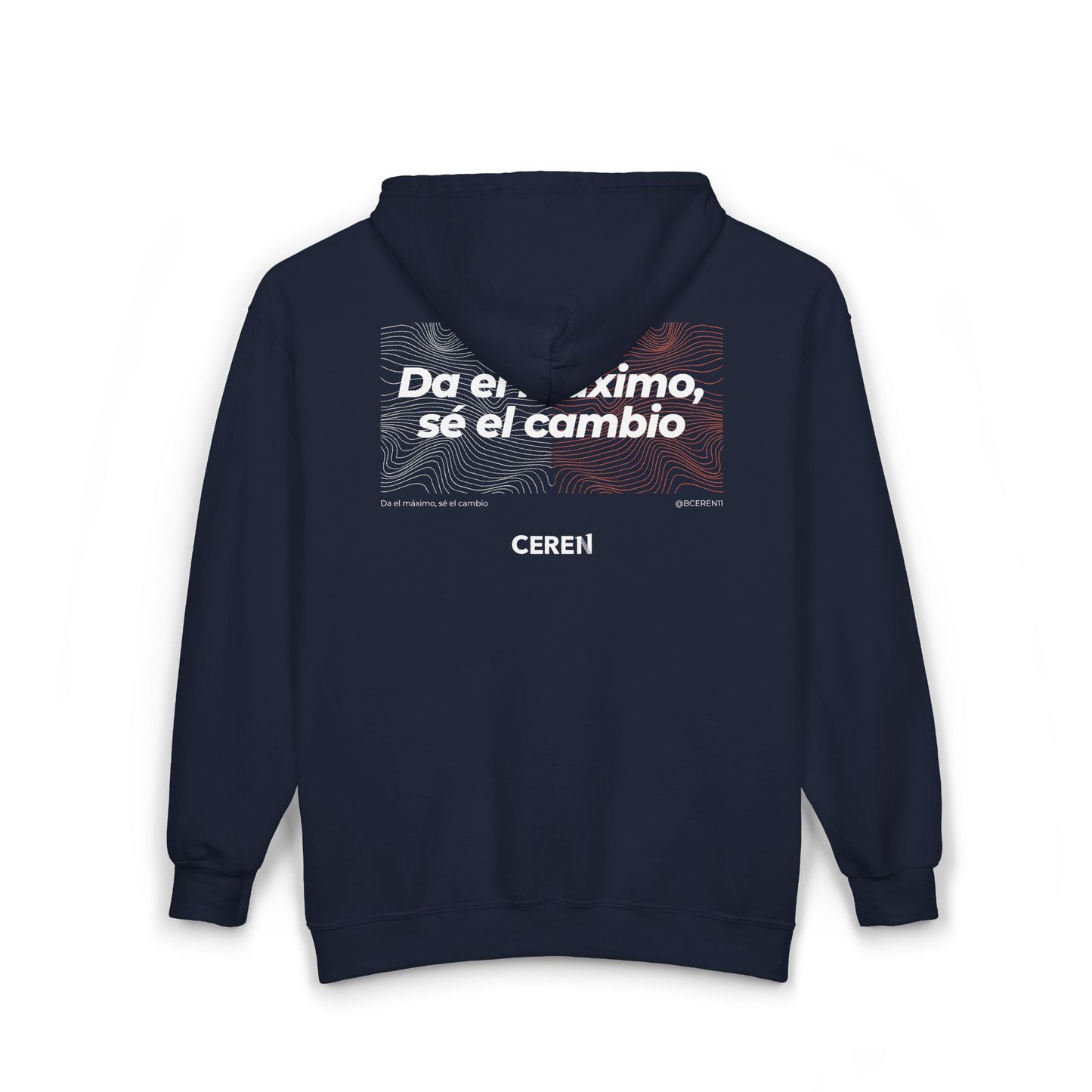 Da el máximo - Stylish Unisex Zip-Up Hoodie, Casual Wear, Perfect Gift for Friends