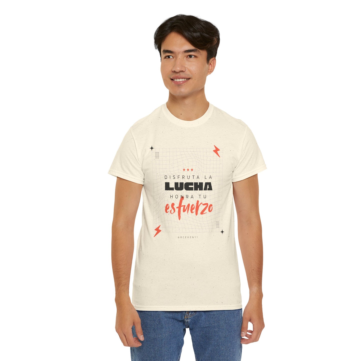Disfruta la lucha - Motivational T-Shirt, Unisex Casual Wear, Gift for Fitness Enthusiasts