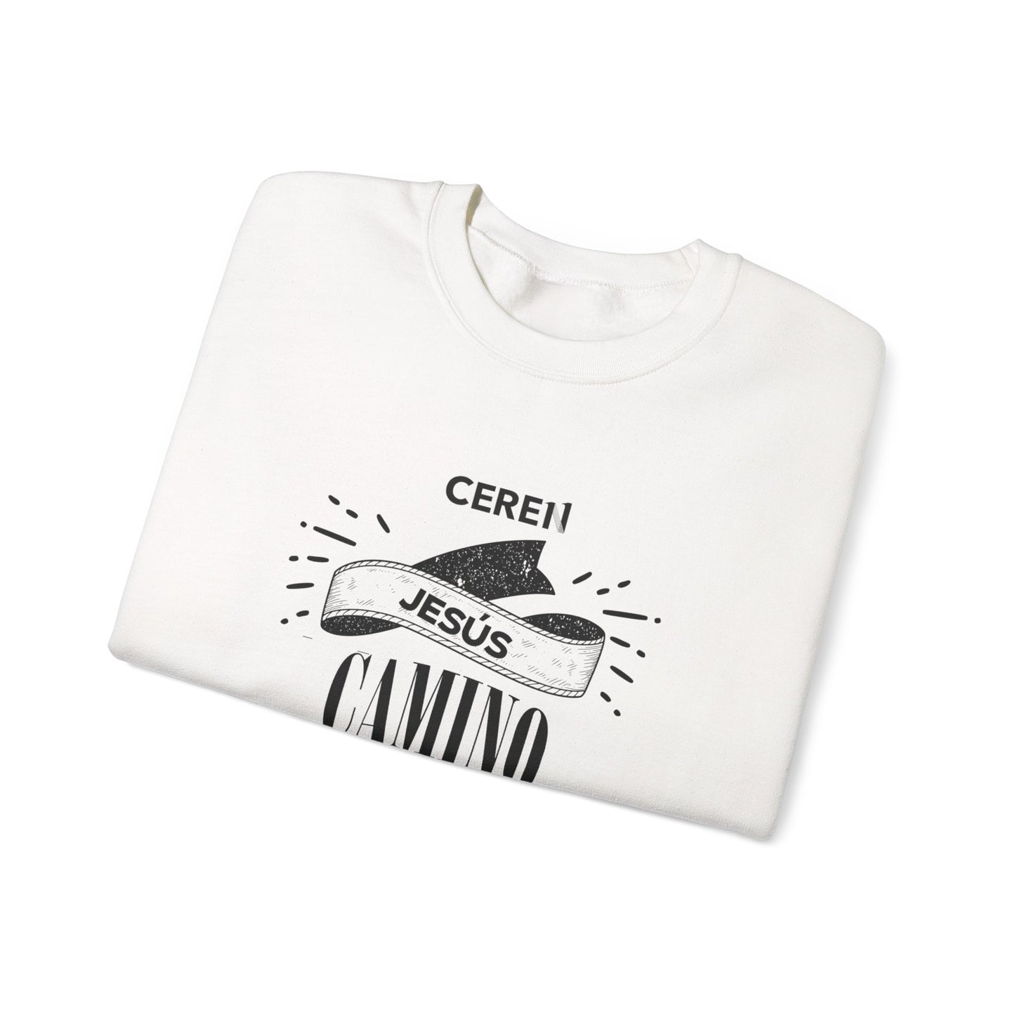 Jesús el Camino - Sweatshirt — Jesús: Cereni Faith Crewneck