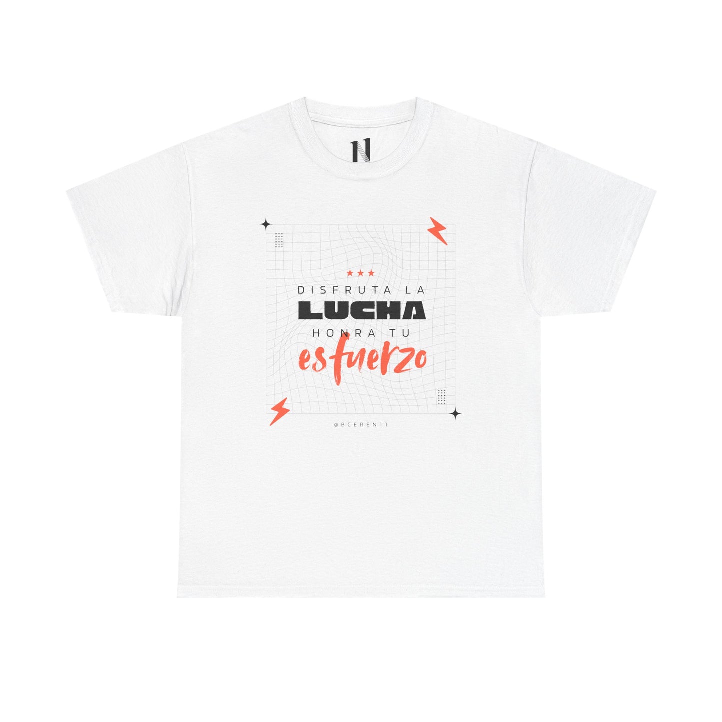 Disfruta la lucha - Motivational T-Shirt, Unisex Casual Wear, Gift for Fitness Enthusiasts