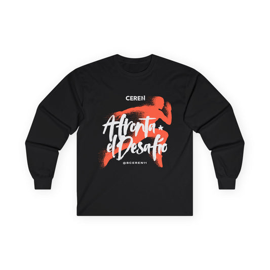 Afronta el desafío | Unisex Cotton Shirt, Athletic Gift, Fitness Apparel, Workout Gear