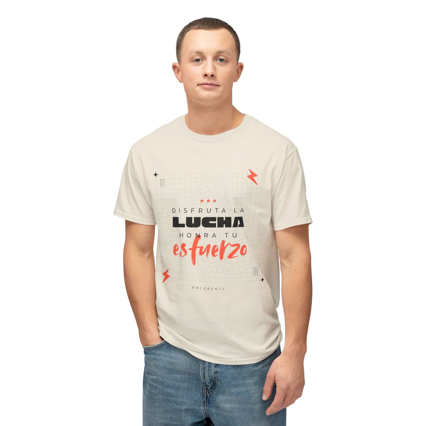 Disfruta la lucha - Unisex HD Cotton™ T-shirt, Motivational Apparel, Gift for Fitness Enthusiasts
