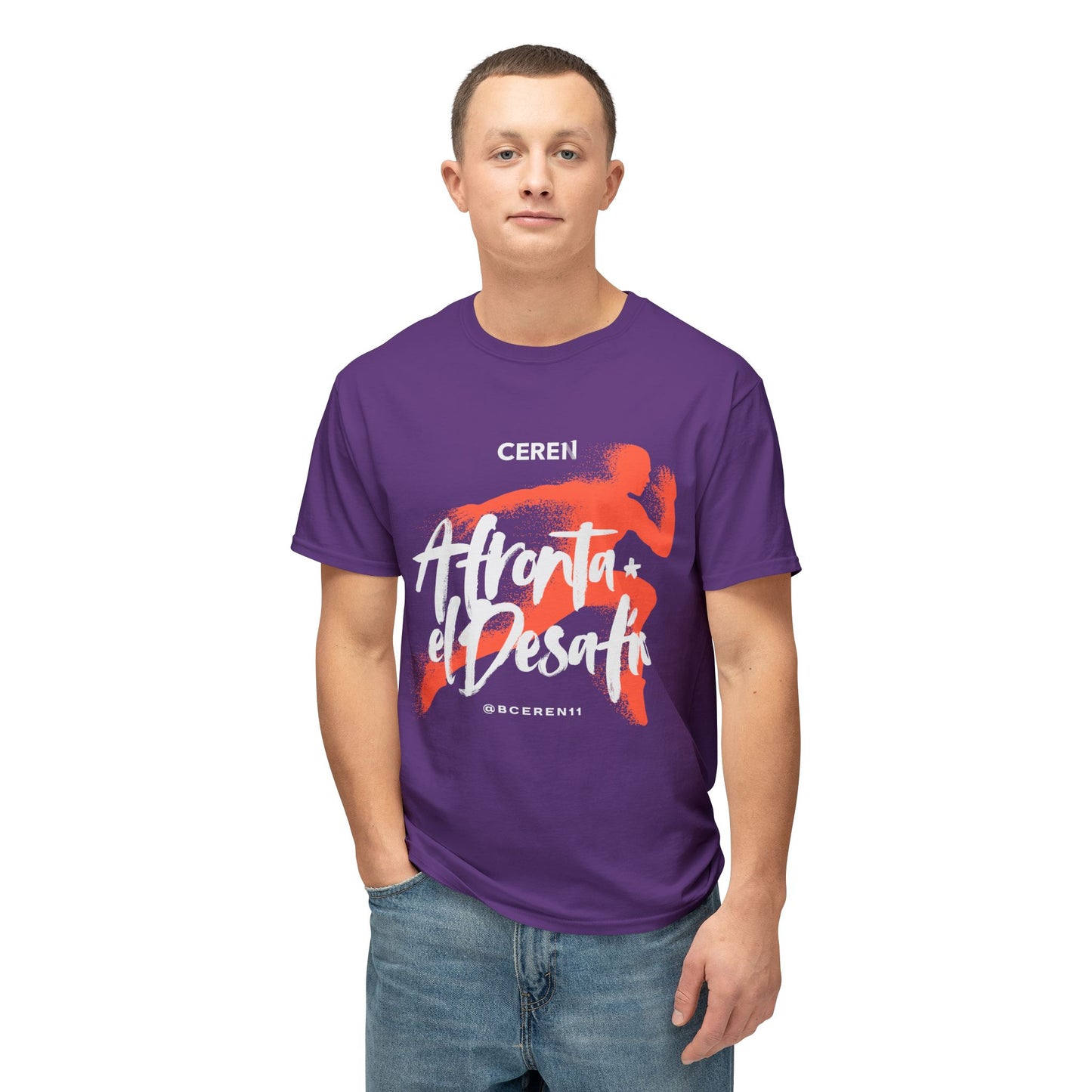 Afronta el desafío - CEREN11 - Unisex HD Cotton T-Shirt | Motivational Tee, Fitness Apparel, Gift for Athletes, Sportswear