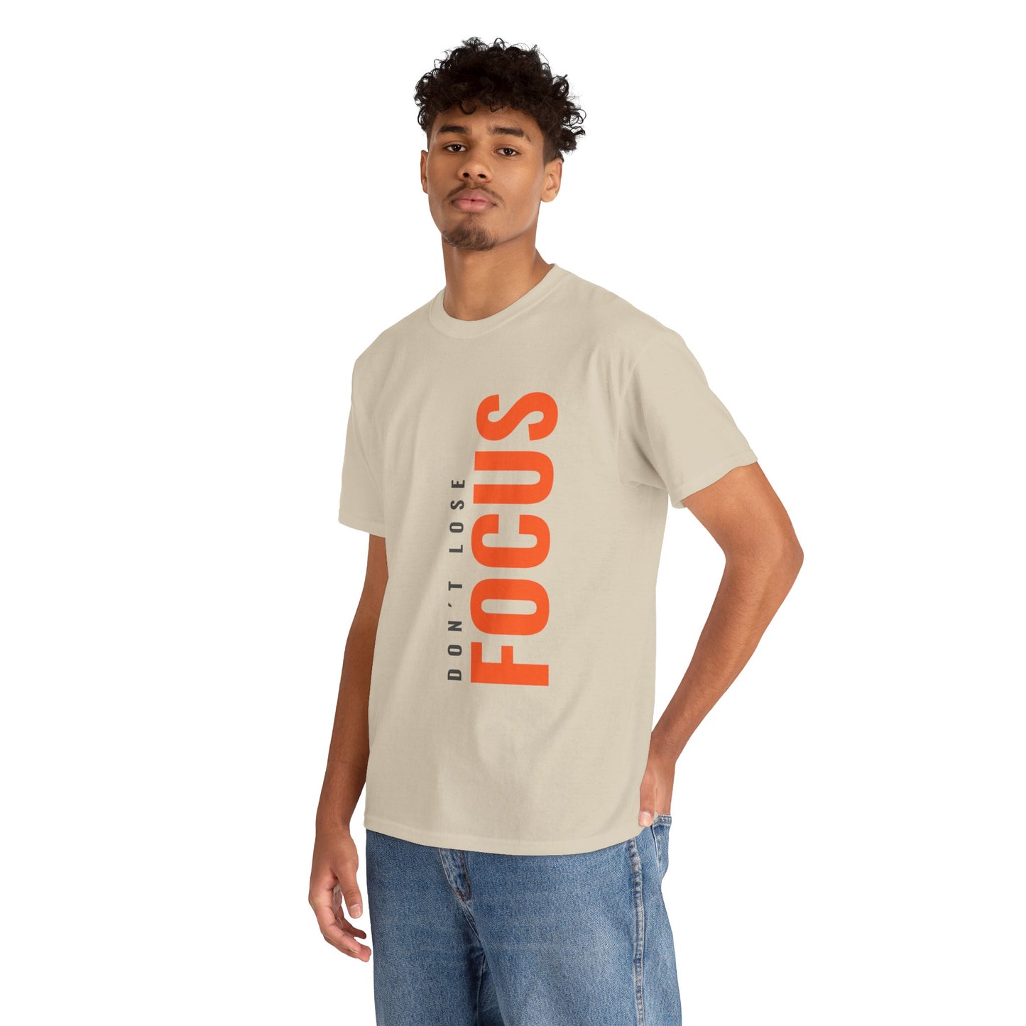 'Don't Lose Focus' Design - Motivational T-Shirt, Gift for Students, Fitness Enthusiasts, Mindfulness