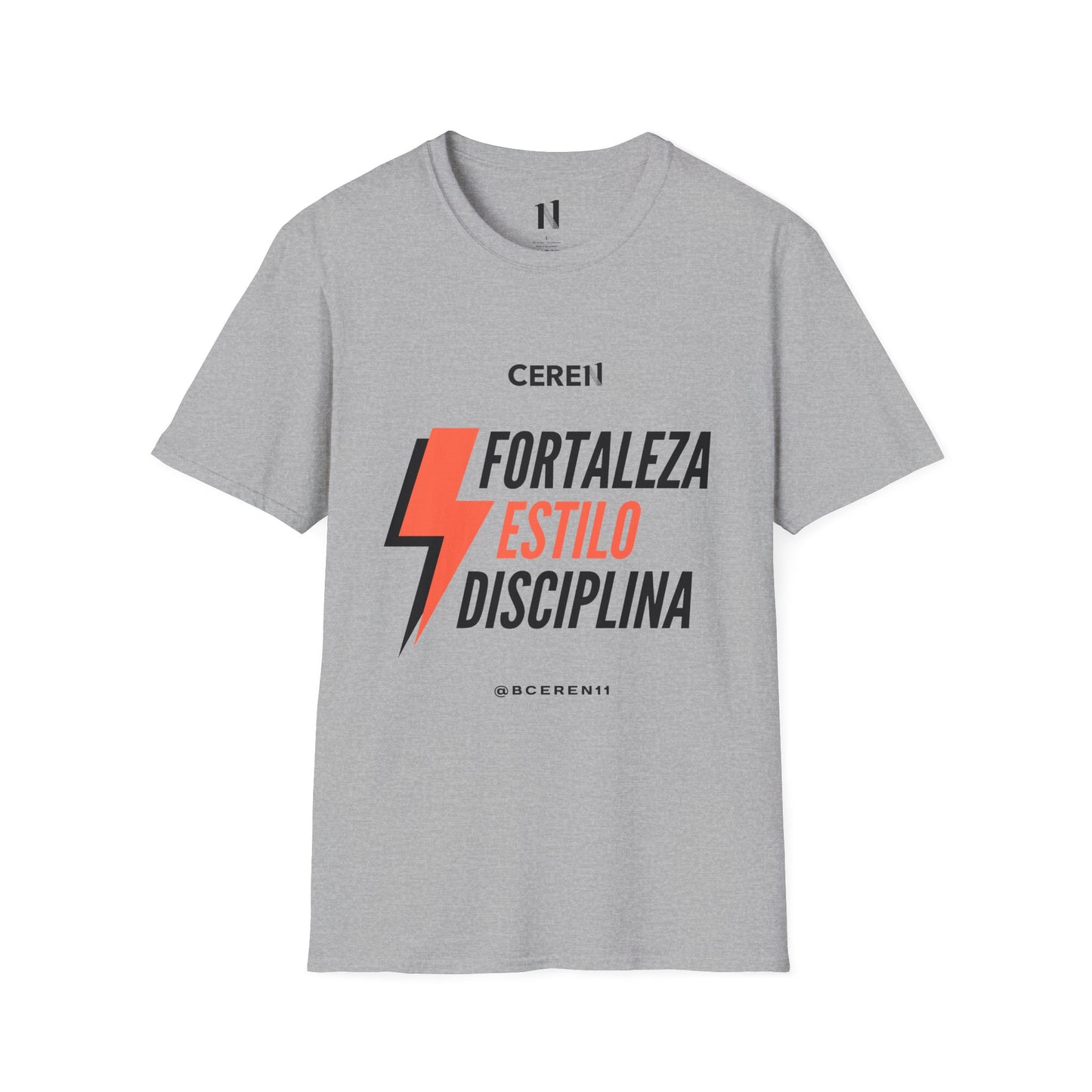 Fortaleza - T-Shirt - Unisex Softstyle Design, Motivation Shirt, Fitness Apparel