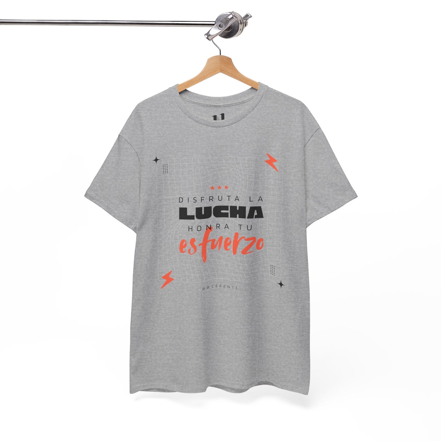 Disfruta la lucha - Motivational T-Shirt, Unisex Casual Wear, Gift for Fitness Enthusiasts