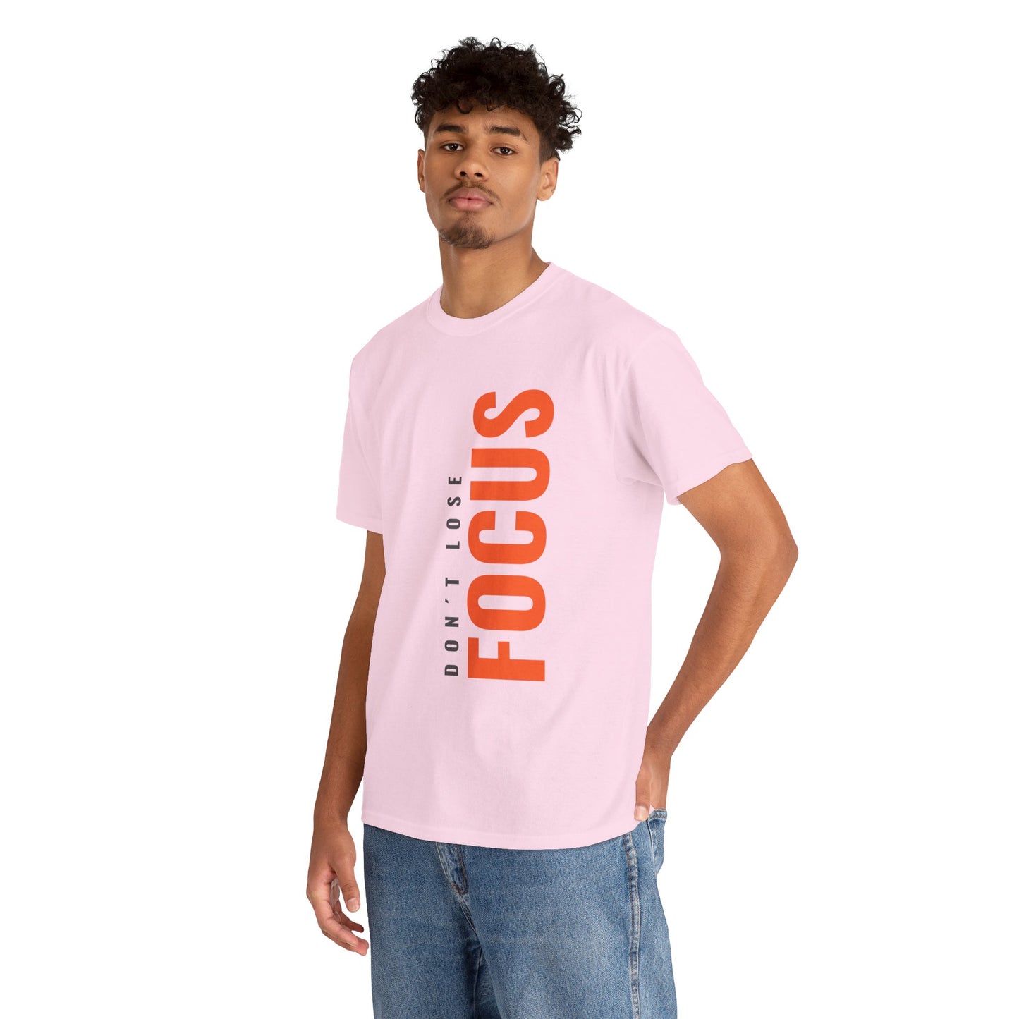 'Don't Lose Focus' Design - Motivational T-Shirt, Gift for Students, Fitness Enthusiasts, Mindfulness