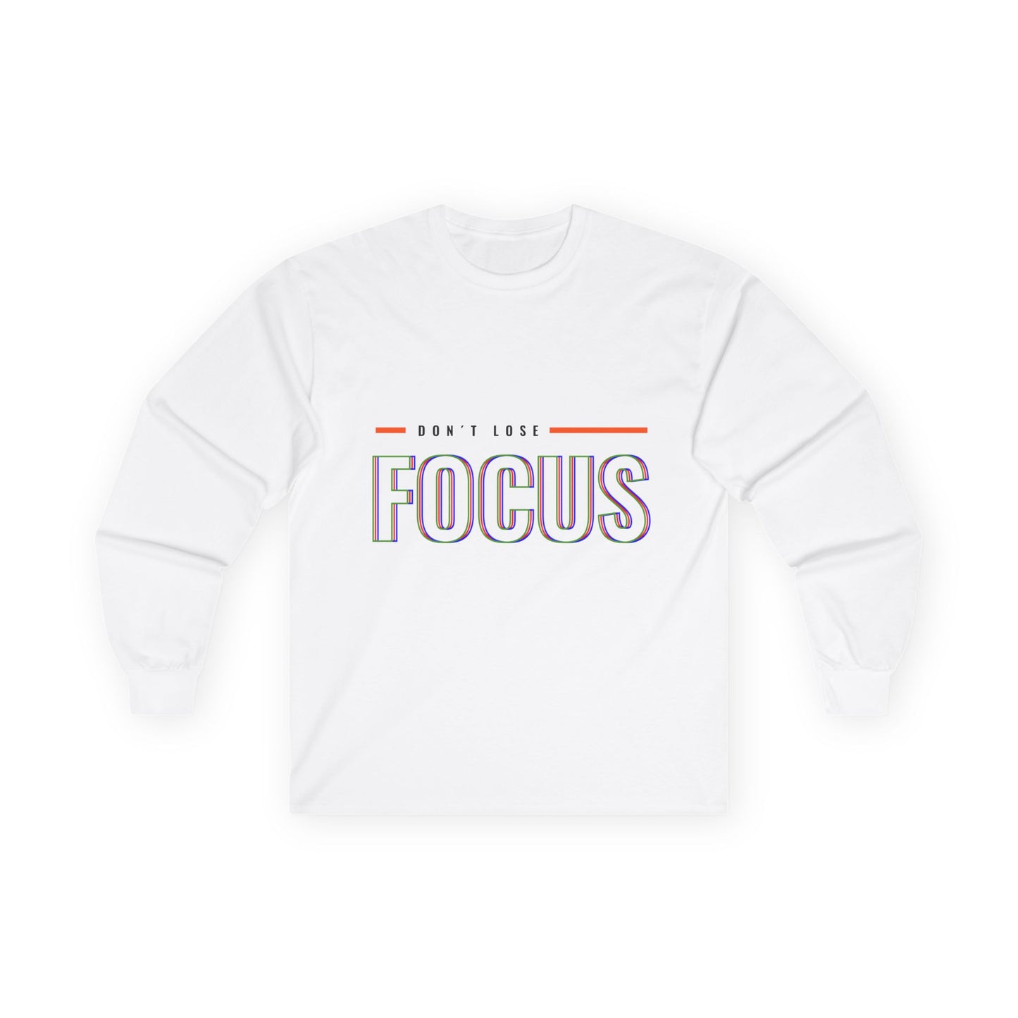 Don´t lose focus -  Long Sleeve Tee, Unisex Cotton Shirt, Inspirational Gift, Comfortable Everyday Wear, Perfect for Students and [...]